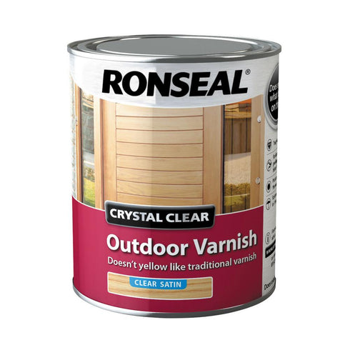 CRYSTAL CLR OUTDOOR VARN SAT 750ML